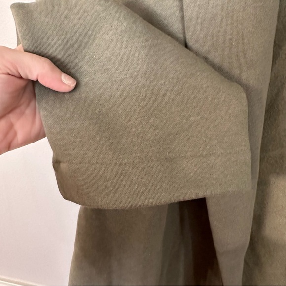BlankNYC Women’s Soft Home Body Duster Coat in Army Olive Green Size XL NWT - Picture 8 of 9